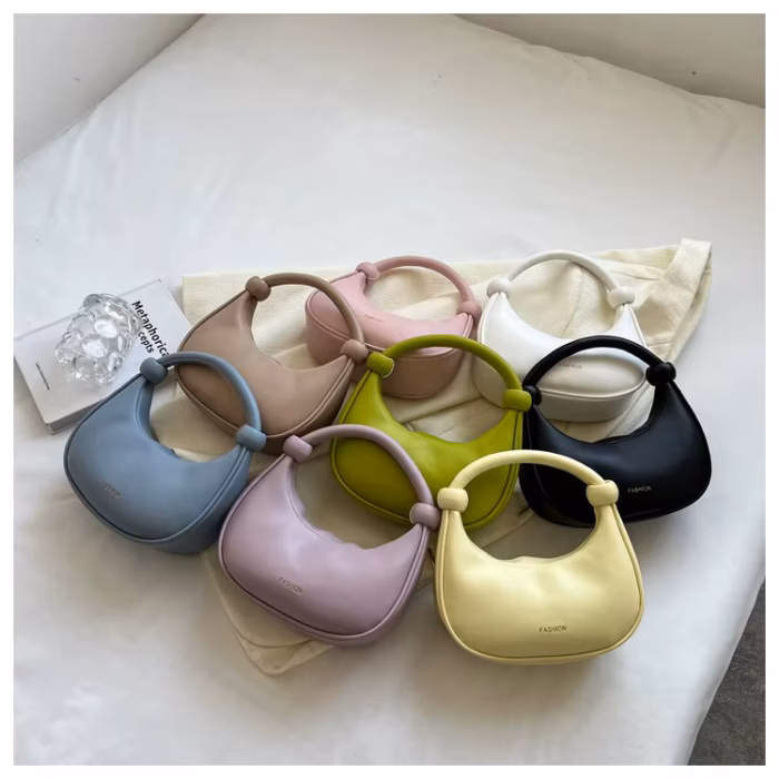 Summer Collection: Half-Moon Fashion Handbag