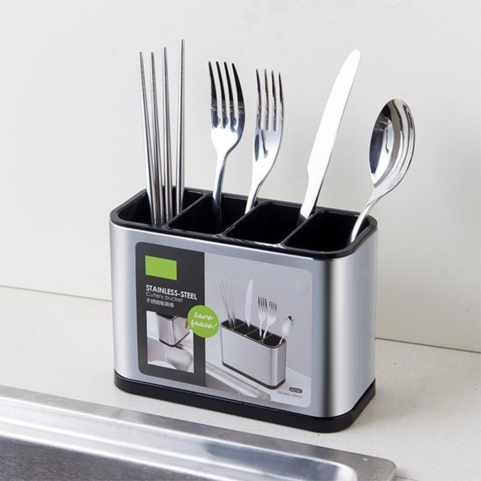 Stainless Steel Utensils Holder