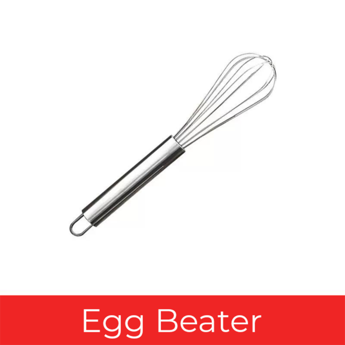 Stainless steel whipper/egg beater