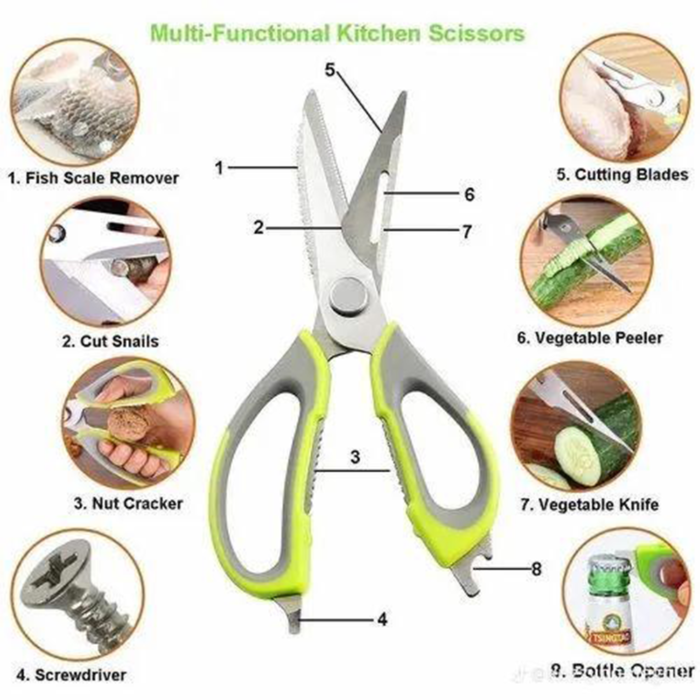 Multifunctional Kitchen Scissors